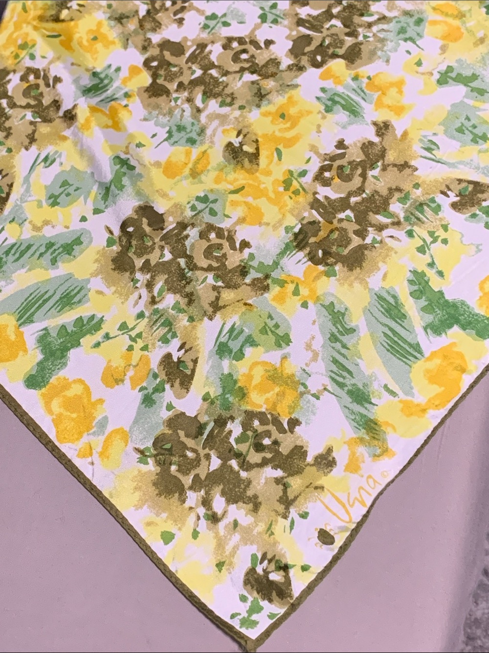 Vintage Vera Neumann scarf